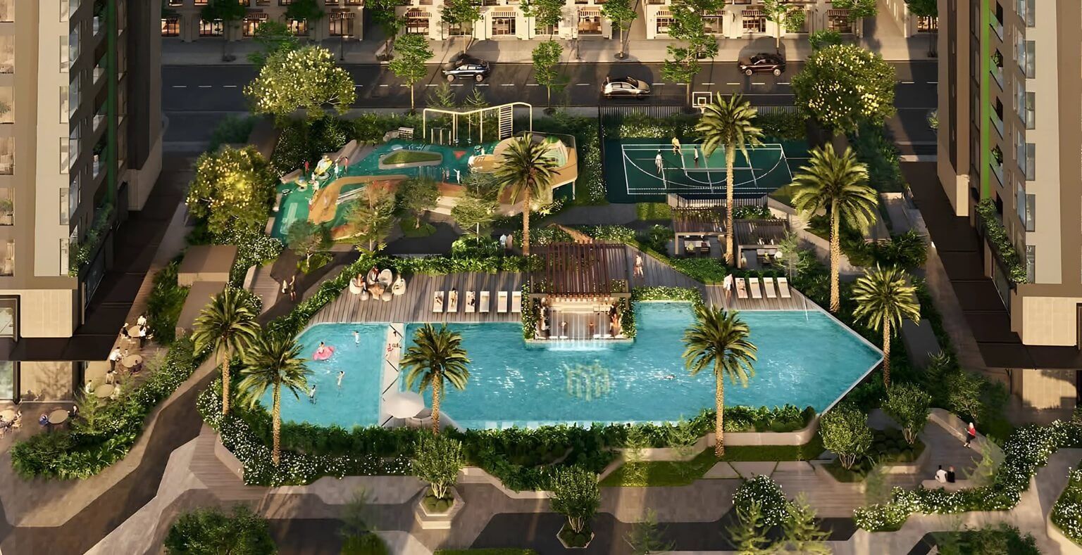 Cho thuê shophouse chân khối đế Lumière Prime Hills hướng Tây Nam, tiện ích đầy đủ, thuận lợi
