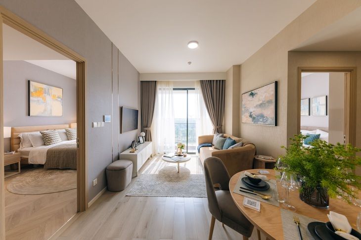 Bán chung cư Mandarin Garden 3 Yên Sở diện tích 68m2/2PN/1WC tầng trung view hồ nội khu