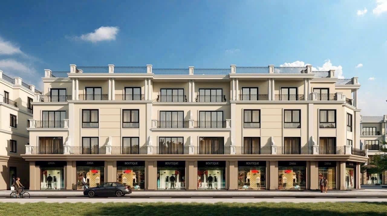 Cho thuê liền kề đầy đủ nội thất xây 4 tầng mặt tiền 7m gần vườn hoa Alluvia City Hưng Yên