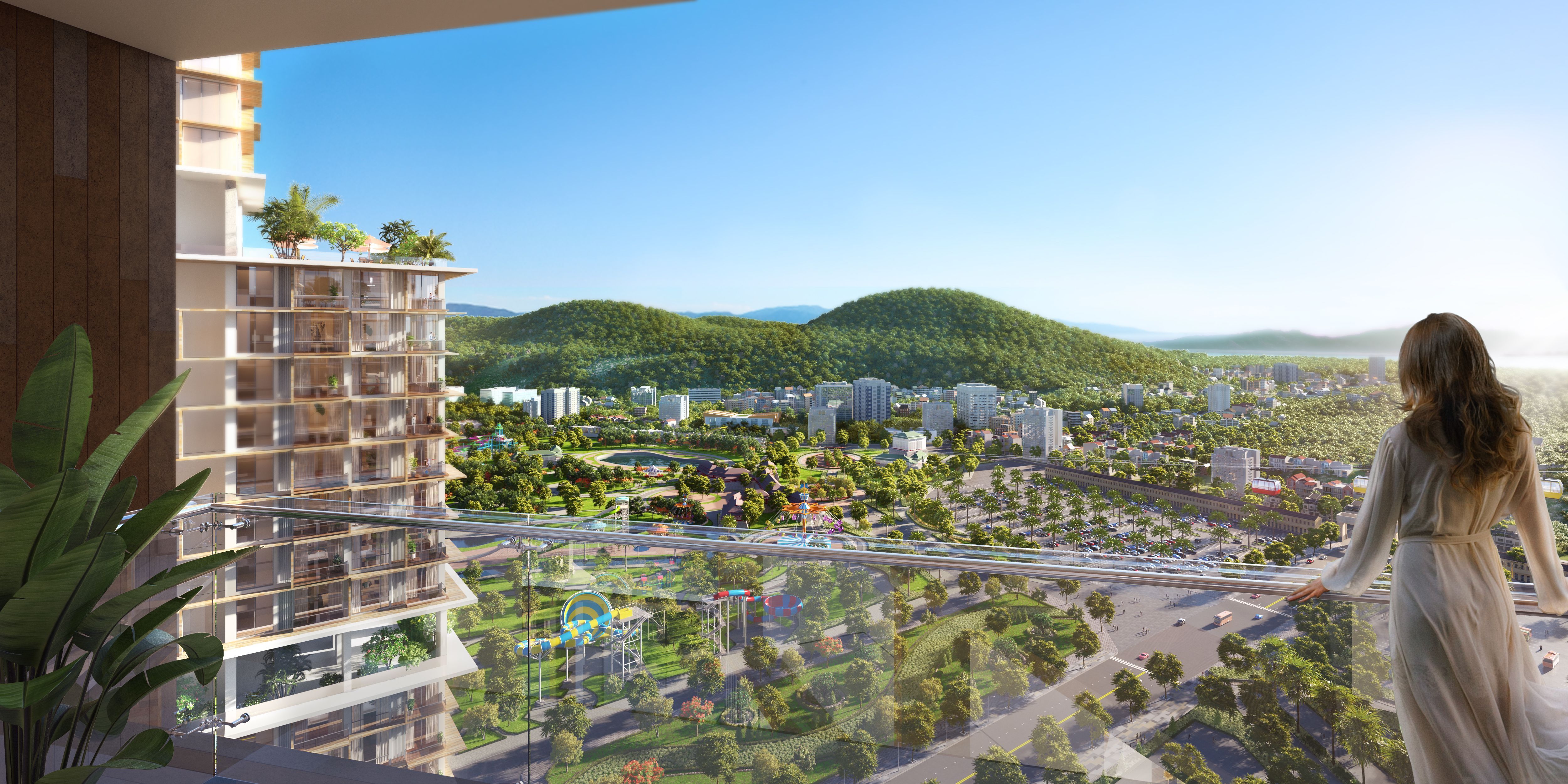 Cho thuê căn hộ Dual Key Sun Centro Town – Hướng Nam, 2 chìa khóa riêng, phù hợp vừa ở vừa cho thuê