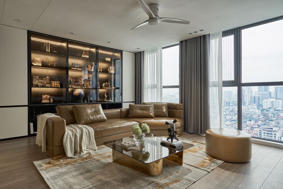Bán căn góc 3 ngủ tầng cao ban công Đông Bắc hoàn thiện cơ bản Sun Grand City Cầu Giấy