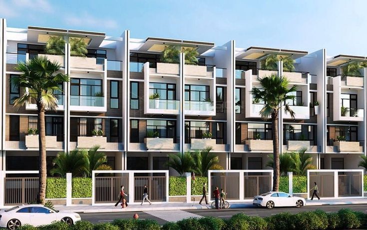 Cho thuê nhà liền kề căn góc 2 mặt thoáng kế cận công viên 4 tầng Sun Group Bắc Ninh giá tốt