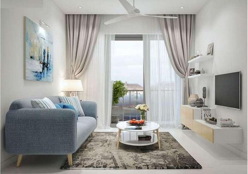 Cho thuê chung cư diện tích 87.76m2/3 ngủ tầng cao tòa P5 mặt kính LowE đầy đủ đồ The Parkland OCP2