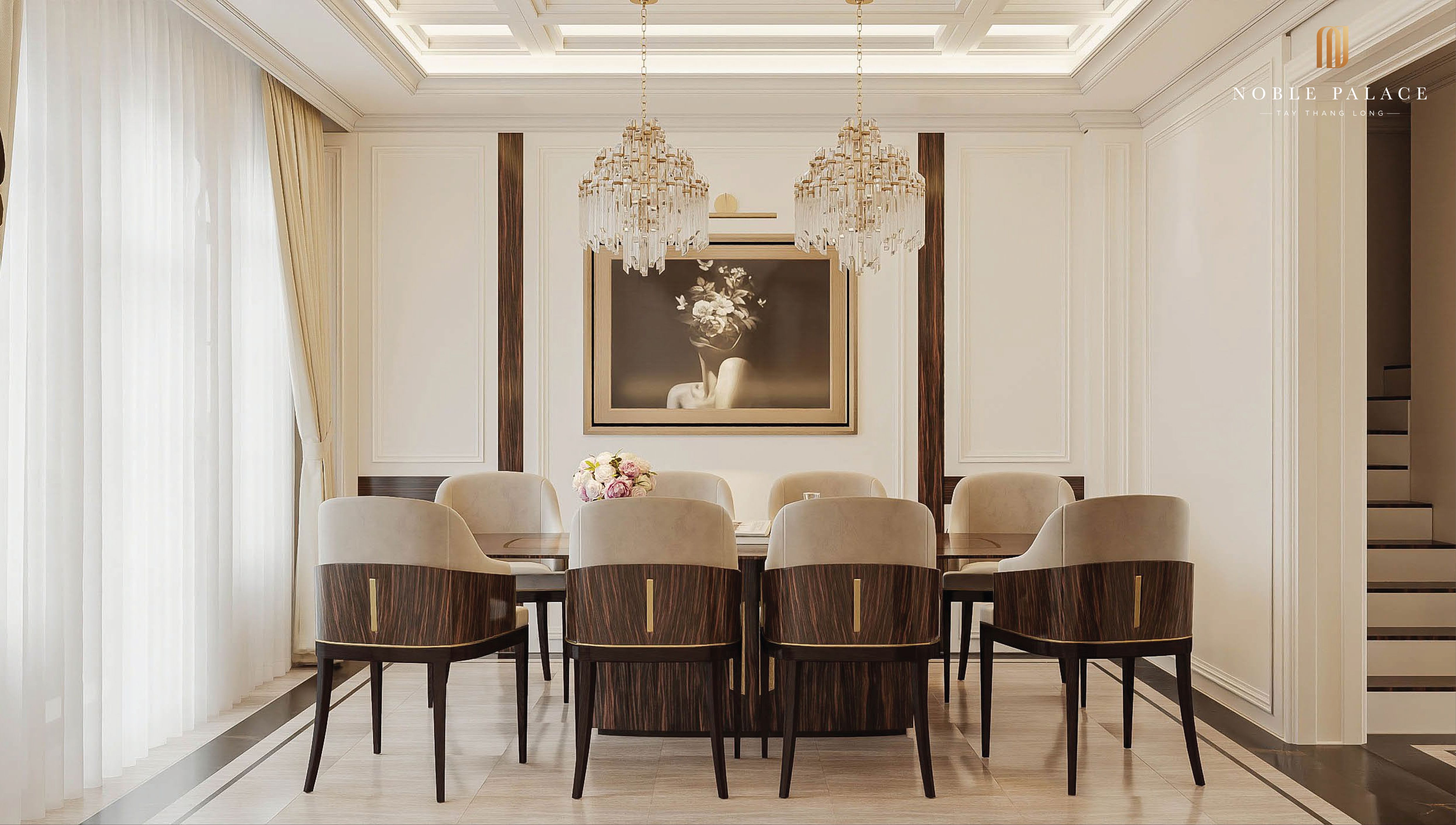 Bán shophouse Elegant 4 tầng Đông Nam khu LEGACY đối diện công viên Noble Palace Tây Thăng Long
