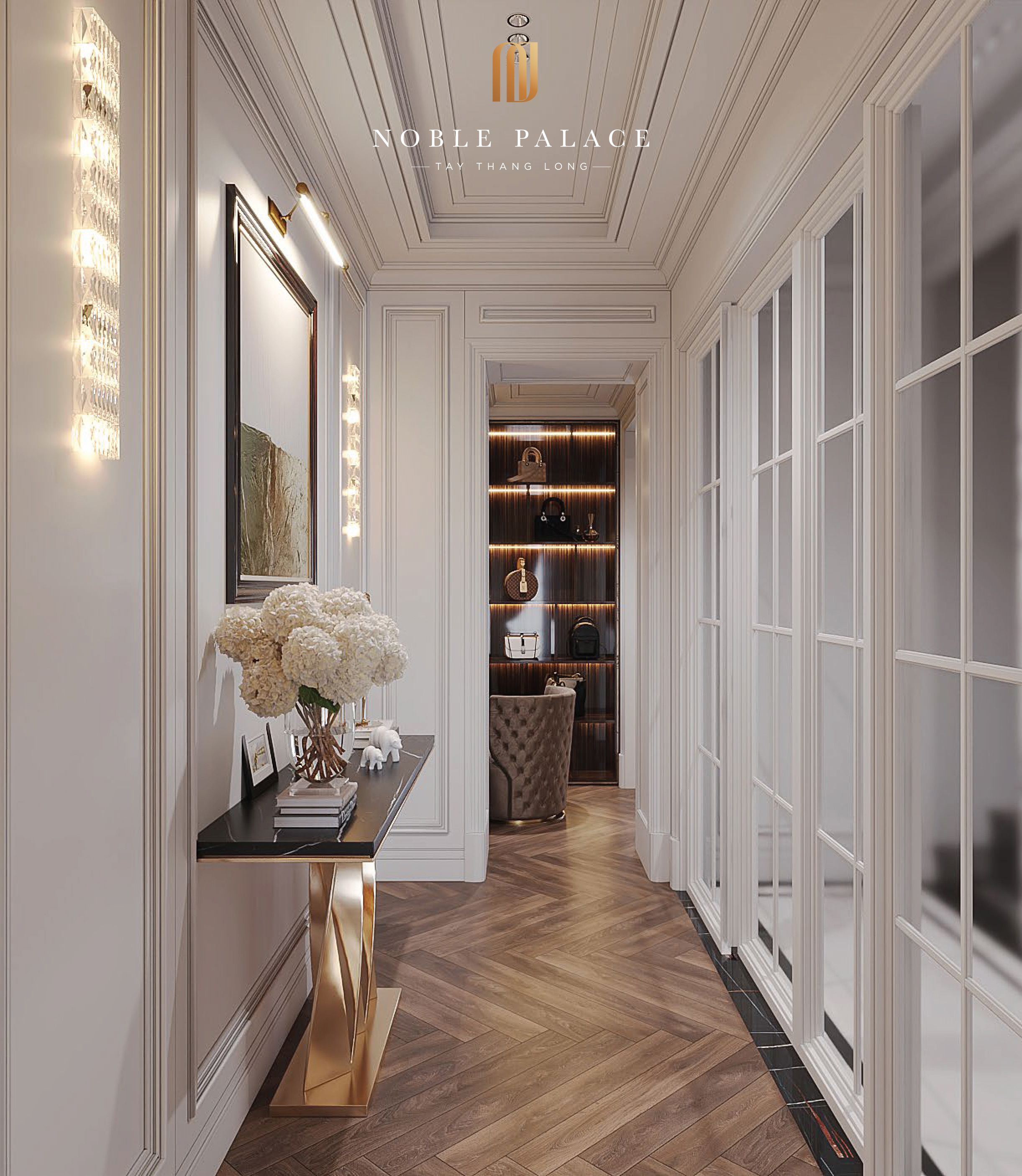 Bán nhà phố Shophouse Grand Đông Bắc vị trí tốt kinh doanh xây 5 tầng Noble Palace Tây Thăng Long