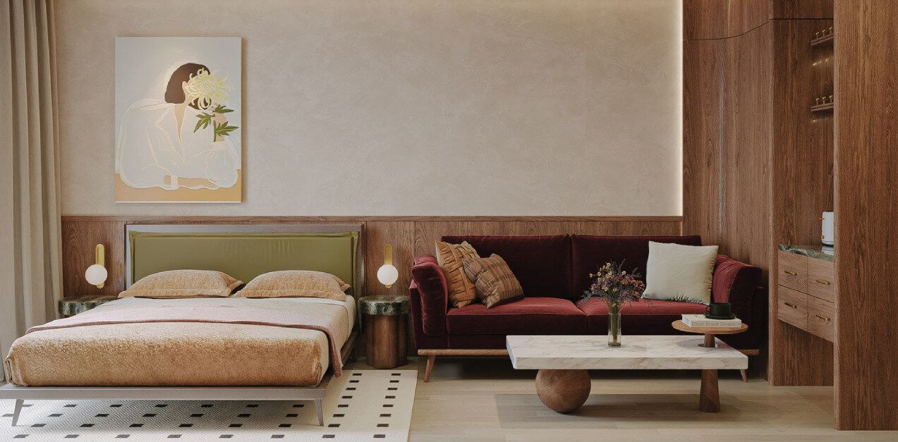 Cho thuê căn hộ 1PN+ chung cư Sunshine Legend City hướng Nam – Mát mẻ quanh năm, pháp lý minh bạch