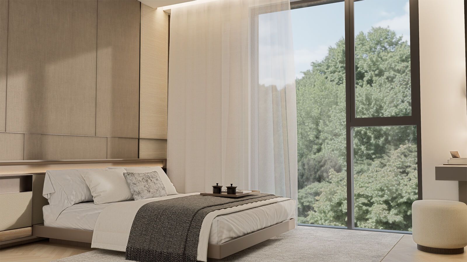 Bán căn hộ 1PN+ Long Biên Central hướng Đông – 55m², full nội thất, vào ở ngay