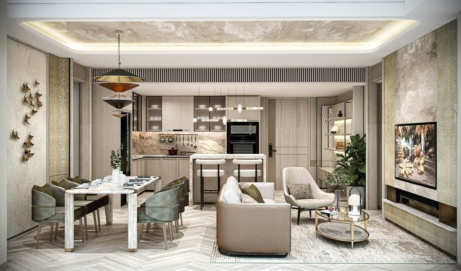 Cho thuê căn hộ 3 Phòng ngủ Luxora Vĩnh Yên – Hướng Tây Bắc, thiết kế sang trọng.