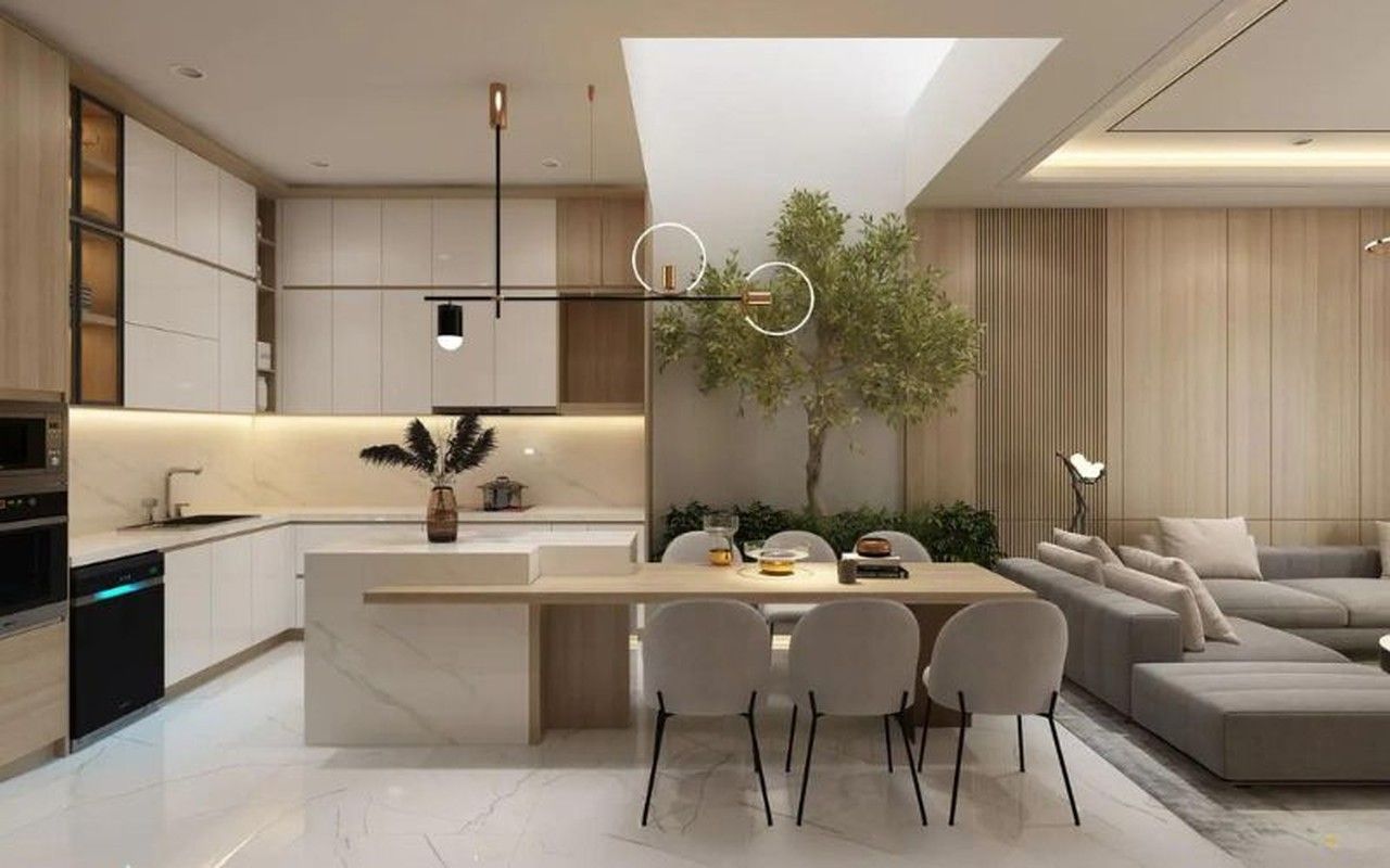 Cho thuê căn hộ 1PN+ Sun Centro Town – Hướng Tây Bắc, thiết kế linh hoạt, có phòng làm việc riêng