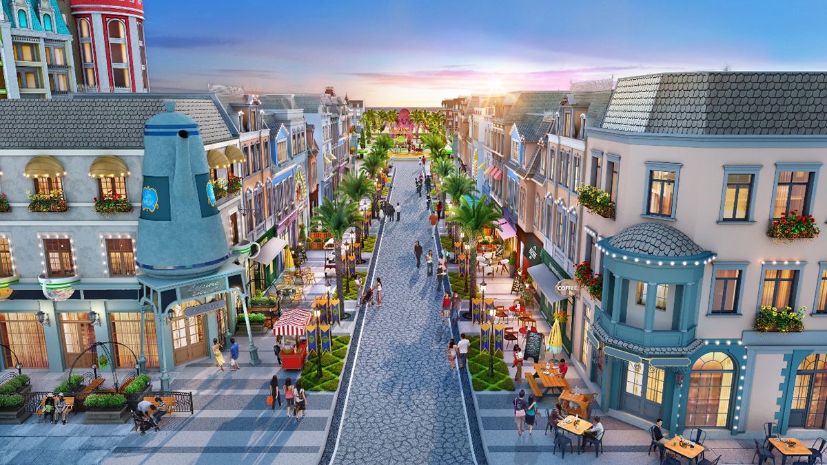 Cần bán shop thương mại chính Tây bàn giao mặt ngoài KD thuận lợi MIK Green Paradise Cần Giờ