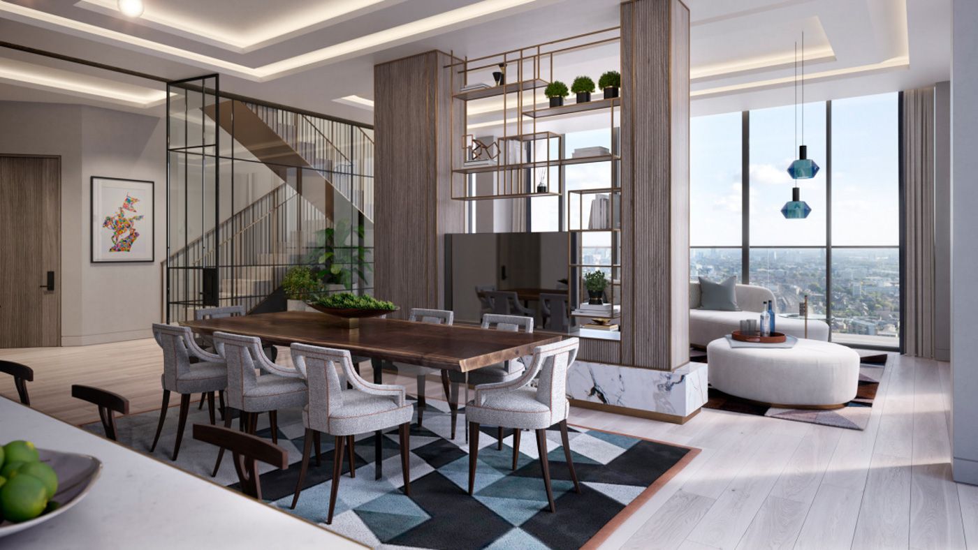 Căn hộ Penthouse The Cityon Imperia Ocean City Hưng Yên Đông Tứ Trạch 156,7m2 Tầm nhìn công viên