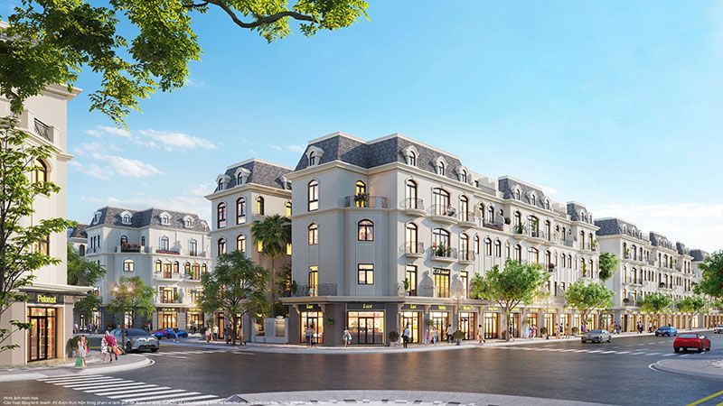 Bán shophouse căn góc phân khu GUM Tây Nam bàn giao mặt ngoài 5 tầng Vinhomes The Gallery Giảng Võ