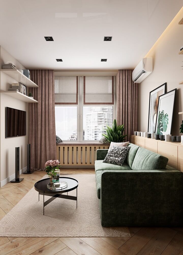 Mua chung cư 3 ngủ 2WC tầng cao đầy đủ đồ ban công view sân thể thao Eco Garden Bắc Giang