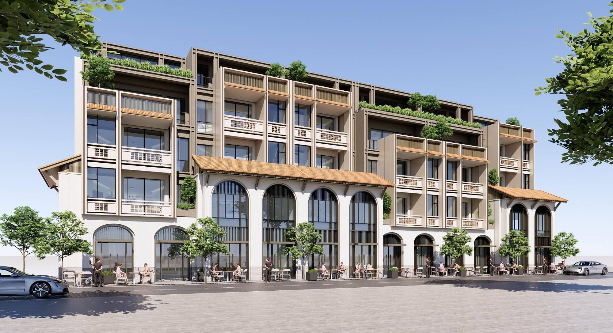 Cần bán shophouse góc Tây Nam kế cận biển Lagoon - Xây thô bên trong Vịnh Nắng Hạ Vinhomes Hạ Long