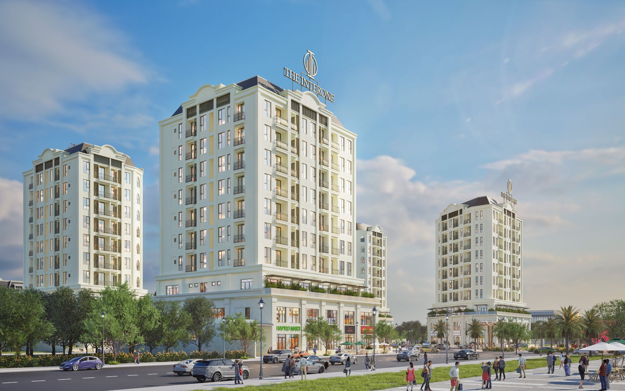 Cần bán căn hộ chung cư The InterOne Bắc Giang hướng Đông Nam – Căn hộ đón gió, view thoáng