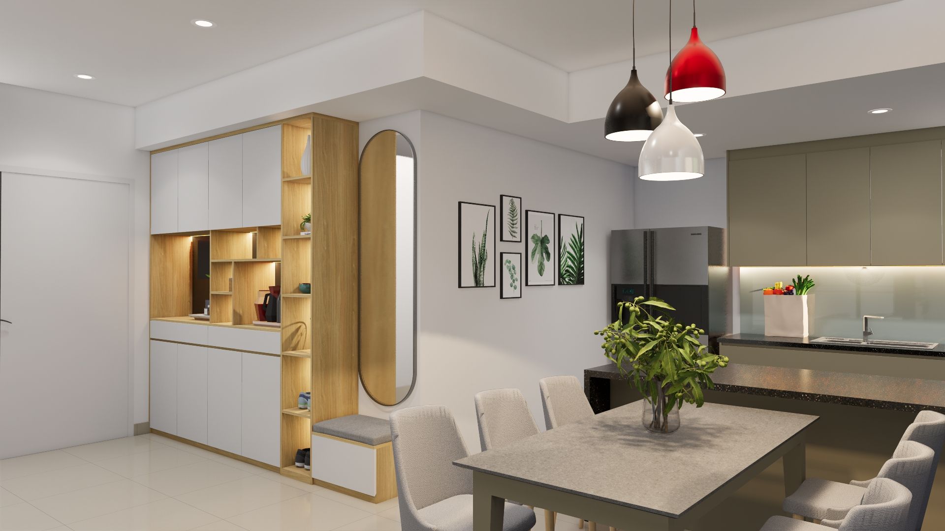 Cho thuê căn hộ 2 Phòng Ngủ Heritage Collection hướng Tây – tầng cao, view skyline, full đồ