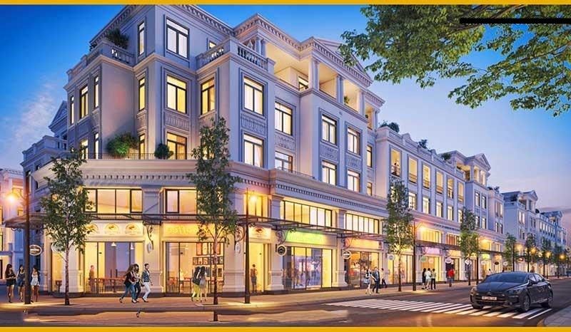 Bán shophouse căn góc 2 mặt thoáng đường 17m tây tứ trạch vài bước ra biển Vinhomes Nha Trang
