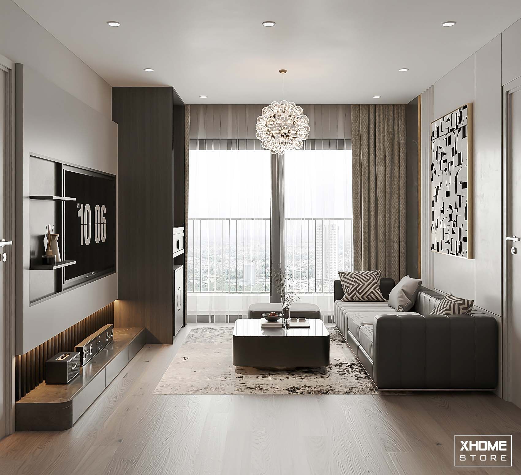 Bán chung cư Sun Glory Residence Nghệ An - 1PN/1WC tầng cao Đông Tứ Trạch view thoáng