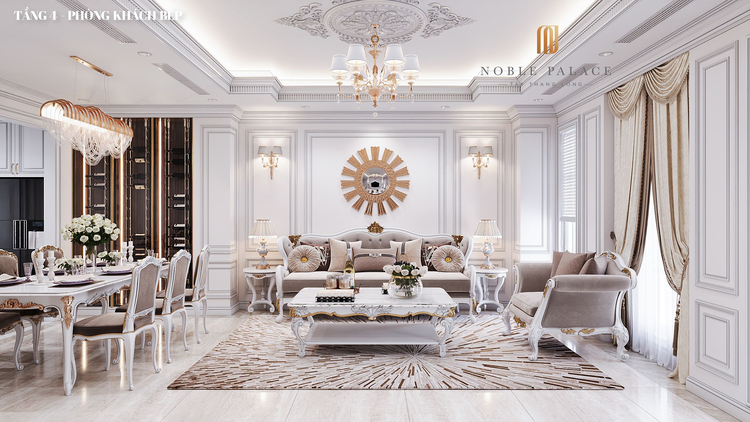 Cho thuê Shophouse 5 tầng đủ đồ vào ở, VT tốt kinh doanh khu LEGACY Noble Palace Tây Thăng Long
