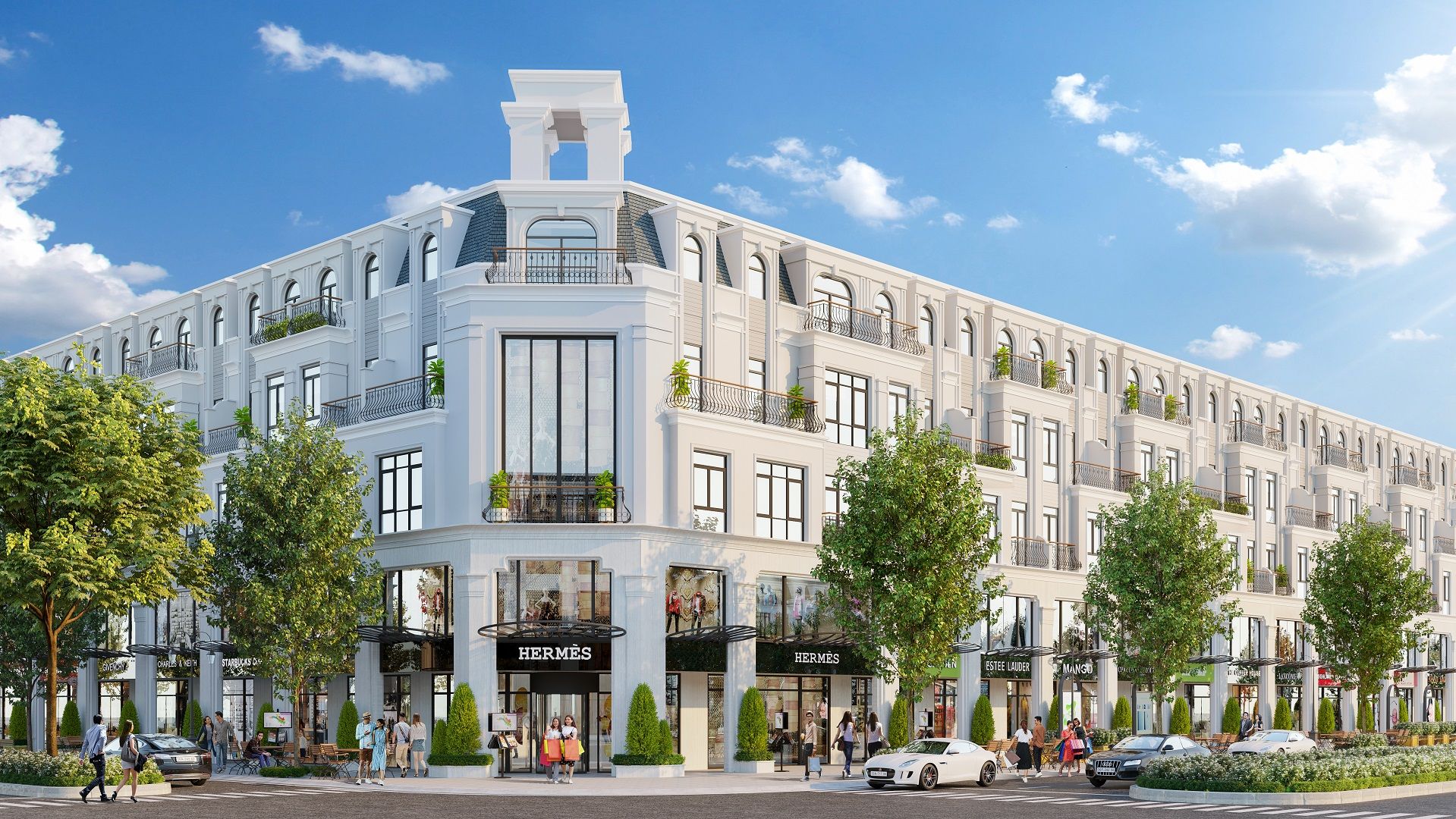 Bán nhà phố shophouse hướng Bắc Vịnh Biển Xanh - VT đẹp kinh doanh MT: 5m 4 tầng Vinhomes Hạ Long