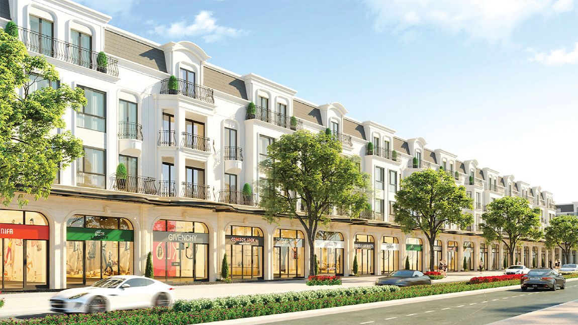 Bán liền kề hướng Đông mặt tiền 6m, kinh doanh thuận lợi DT: 75m2 Hanoi Oriental Gia Lâm