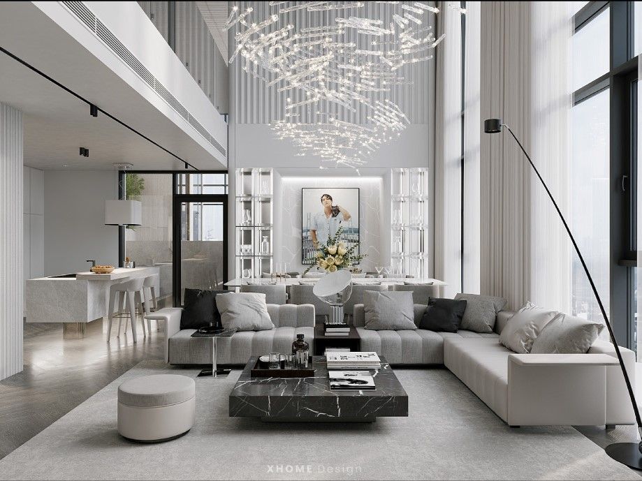 Siêu phẩm Duplex The Legatus 22 Liễu Giai hướng Nam 364,79m2 view bể bơi