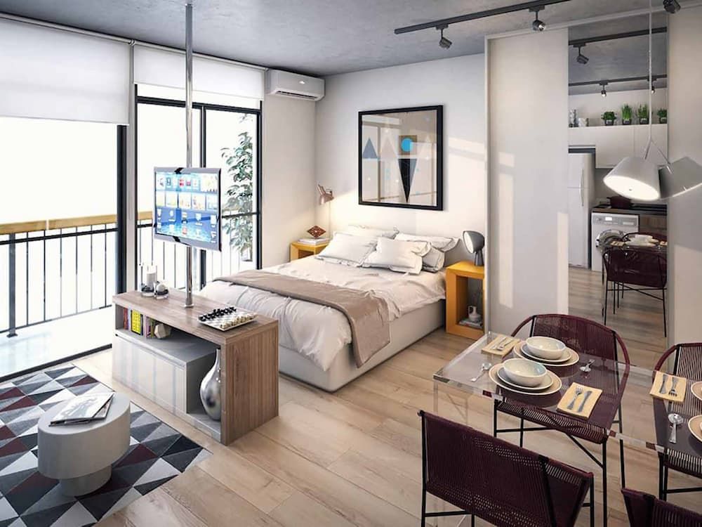Bán căn hộ 1 ngủ tòa B tầng trung view thành phố cửa sổ LowE hướng Bắc Masteri Rivera Đà Nẵng