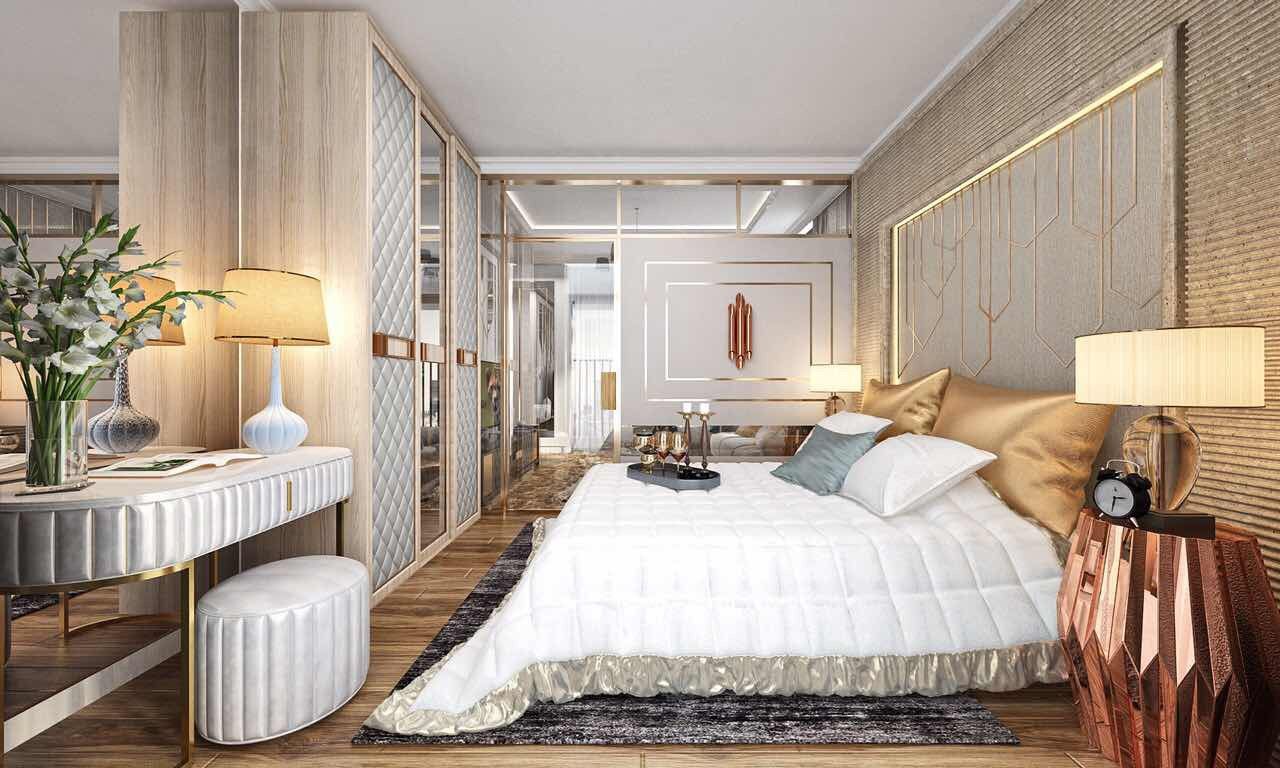 Mua căn 2 ngủ 2WC Đông Nam view thành phố - Nội thất nhập khẩu 94 Lò Đúc Tân Hoàng Minh