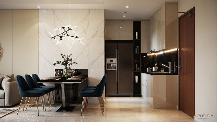 Cho thuê căn góc 3 ngủ tầng cao ban công view công viên nội thất cao cấp Alluvia City Hưng Yên