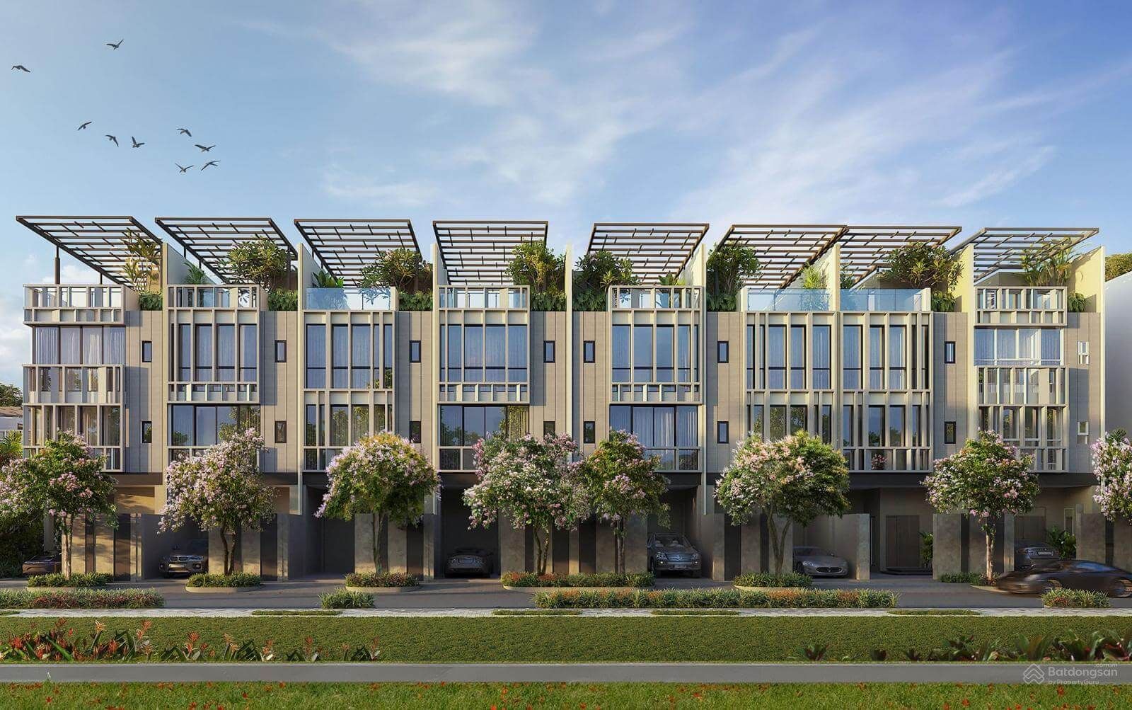Bán nhà phố shophouse chính Bắc MT 5m vị trí đẹp kinh doanh The Fullton CapitaLand Ocean Park 3