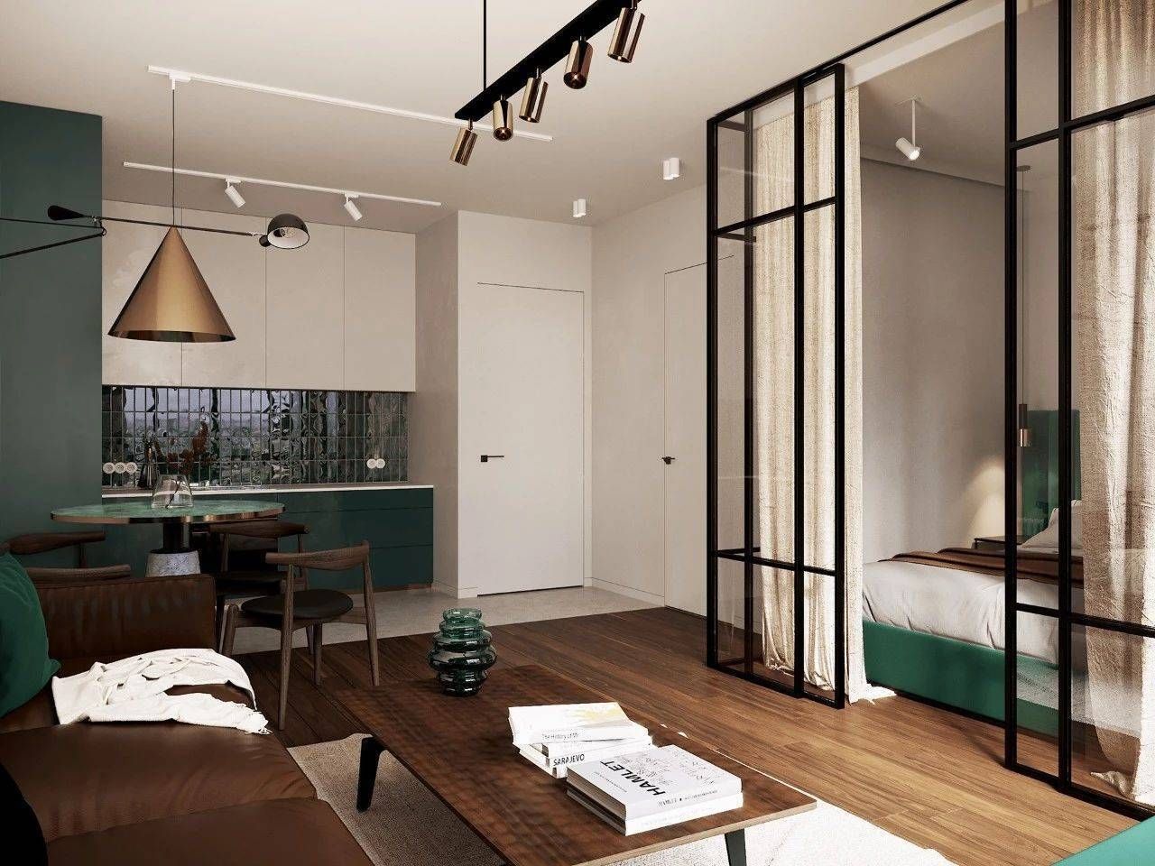 Cho thuê căn hộ Studio Sun Centro Town – Hướng Đông, thiết kế hiện đại, không gian sống thoáng đãng