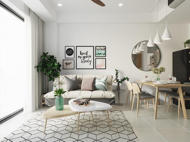 Sở hữu căn hộ 1pn 45,9m2 The Cityon Imperia Ocean City Hưng Yên Hướng Nam 1wc view cầu đẹp