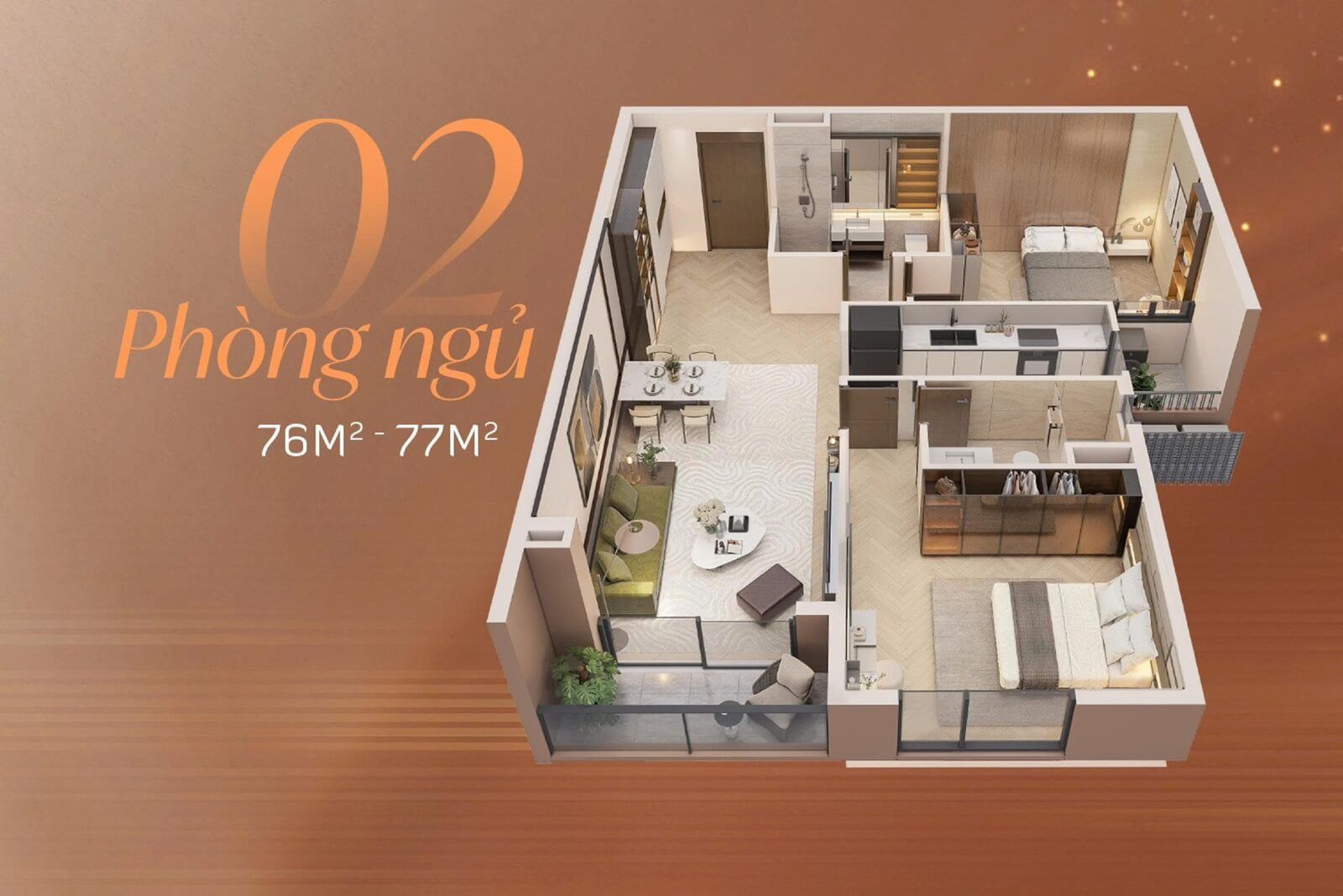 Bán căn hộ chung cư Long Biên Central hướng Đông – Full nội thất, giá tốt nhất thị trường