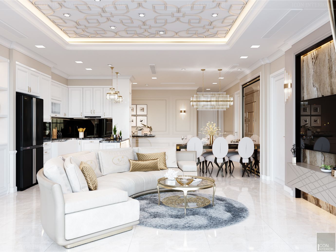 Căn hộ 3pn The Cityon Imperia Ocean City Hưng Yên 125m2 hướng Đông Nam 2wc view bể bơi