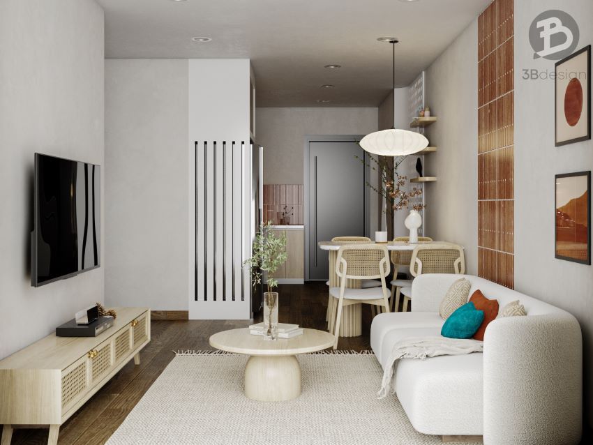 Cho thuê căn hộ The CityOn Imperia Ocean City 47m2, 1PN+, thiết kế linh hoạt, gần Ocean Park 2