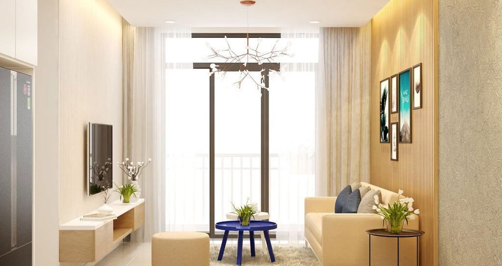 Cần thuê căn hộ 1PN/1WC tầng cao view hồ bơi DT: 45.8m2 chưa nội thất Lumiere Essence Peak Cổ Loa