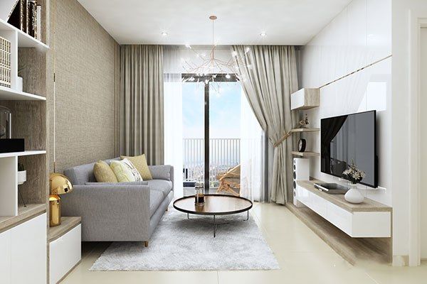 Căn hộ 2pn The Cityon Imperia Ocean City Hưng Yên 65m2 Đông Tứ Trạch 1wc view bể bơi