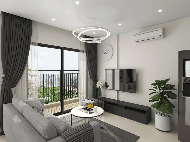 Bán căn hộ Studio hướng Bắc tầng trung view nội khu - Nội thất cơ bản CĐT Charmora City Nha Trang