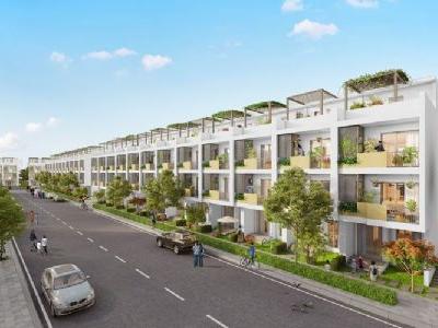 Mua shophouse giá tốt Nhật Nguyệt hướng Tây Bắc xây thô gần công viên nội khu Vinhomes Global Gate