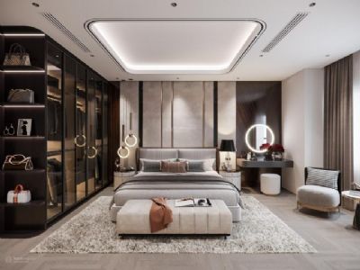 Cho thuê căn hộ 1 phòng ngủ 50m2 hướng Nam dự án BRG Smart City - Đông Anh