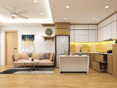 Mua chung cư 1 phòng ngủ ban công hướng Tây bàn giao hiện đại nhìn công viên Mê Linh Vista City