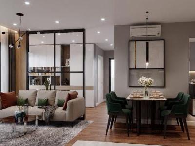 Bán căn góc 3PN/2WC tầng trung Tây Bắc view khu GINZA nội thất CĐT Vinhomes The Gallery Giảng Võ