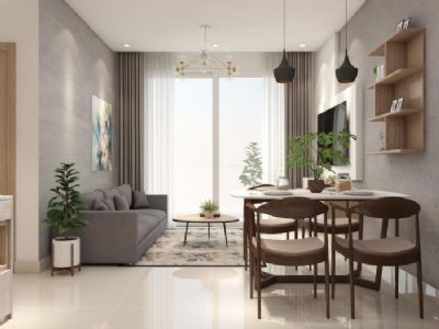 Bán căn hộ 1 phòng ngủ giá tốt hướng Đông Bắc, bàn giao full đồ view trường học Lumi Prestige Hanoi