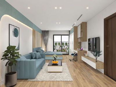 Cần bán căn góc 3 phòng ngủ hướng Tây tầng cao view biệt thự Rose Valley Mê Linh nội thất cao cấp