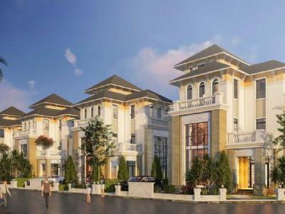 Bán biệt thự đơn lập Đông Bắc hoàn thiện bên ngoài diện tích 200m2/3 tầng 1 tum Mê Linh Vista City