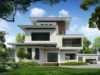 Bán biệt thự căn góc đơn lập Đông Nam có hồ bơi riêng xây 3 tầng VIP Vinhomes Green City Long An