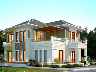 Mua song lập căn góc 2 mặt thoáng ven hồ Tây Nam diện tích có sân vườn rộng Vinhomes Hạ Long Xanh