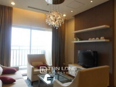 Căn hộ chung cư 123m2, 3 phòng ngủ cho thuê tại Hòa Bình Green, quận Ba Đình
