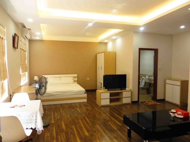 Cho thuê căn hộ dịch vụ 1 phòng ngủ, đầy đủ nội thất tại Đội Cấn, quận Ba Đình
