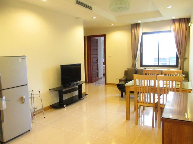 Cho thuê căn hộ dịch vụ 110m2, 2 phòng ngủ tại Triệu Việt Vương, quận Hai Bà Trưng